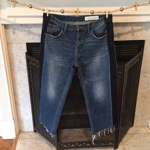 Treasure & Bond Shelter Wide Leg Crop Jeans